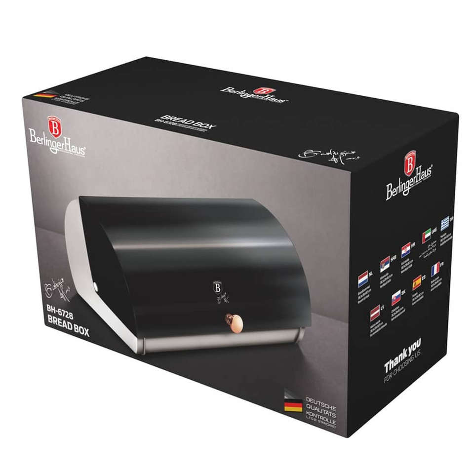 Bread box Berlinger Haus BH6728 Black Rose