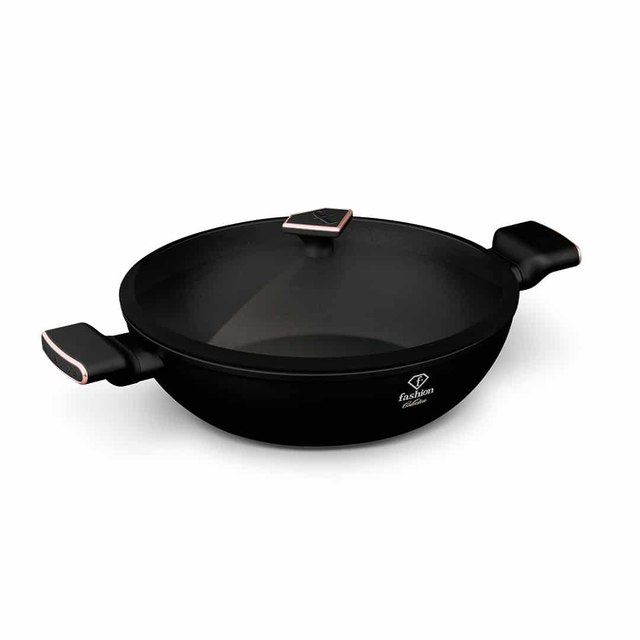 Wok with Lid 30 cm Fashion by Berlinger Haus FTV0032
