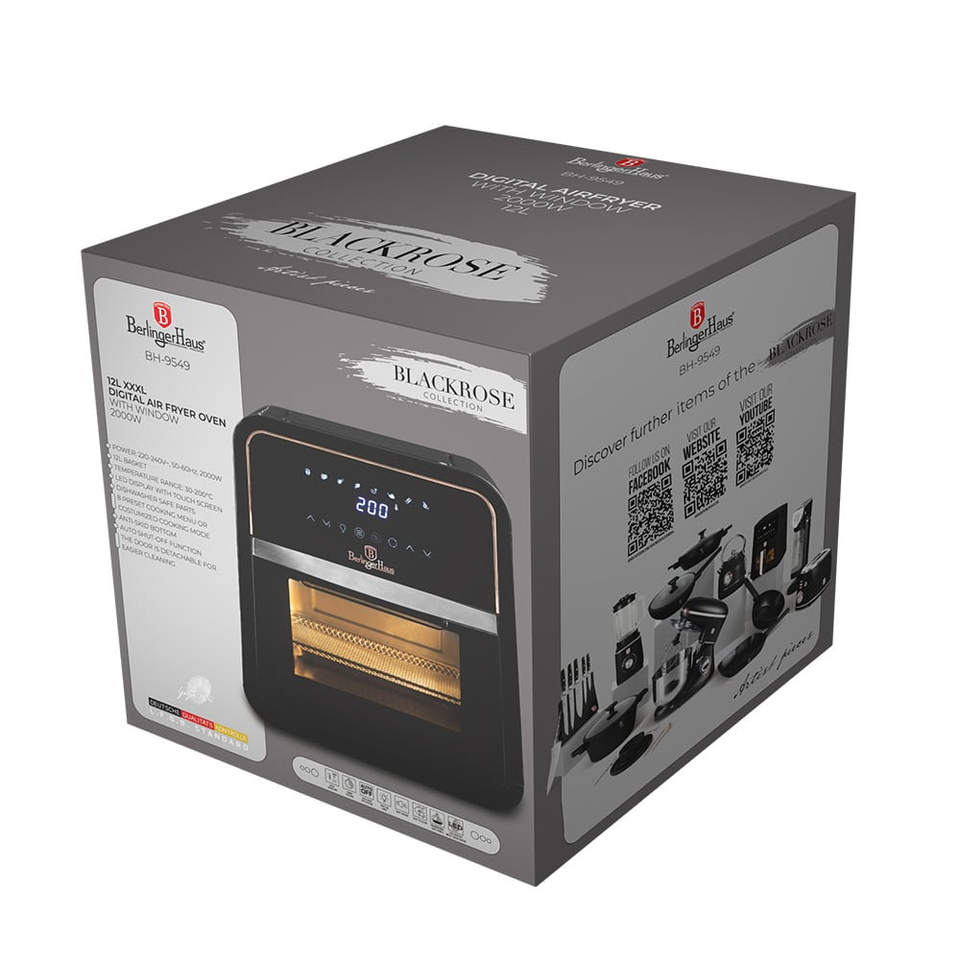 Air fryer oven, 12 L Berlinger Haus BH9549