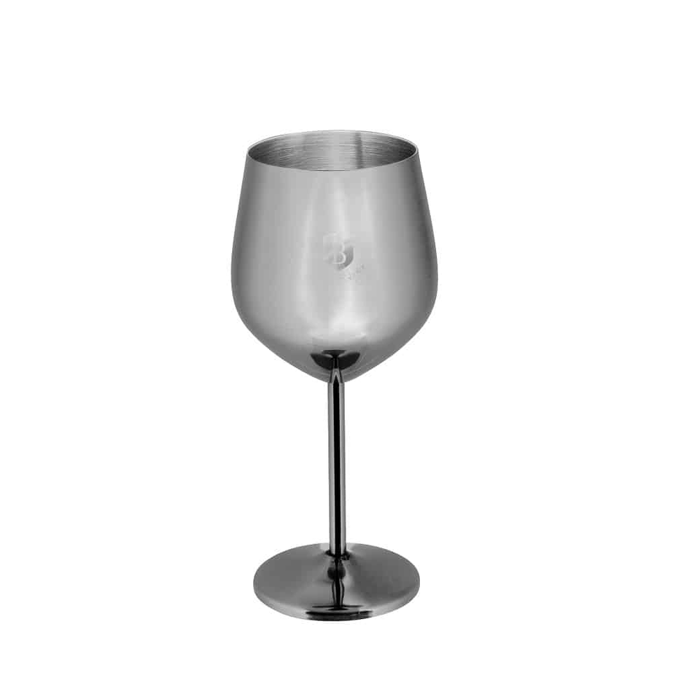 2 pcs metal wine glass set Berlinger Haus BH8661