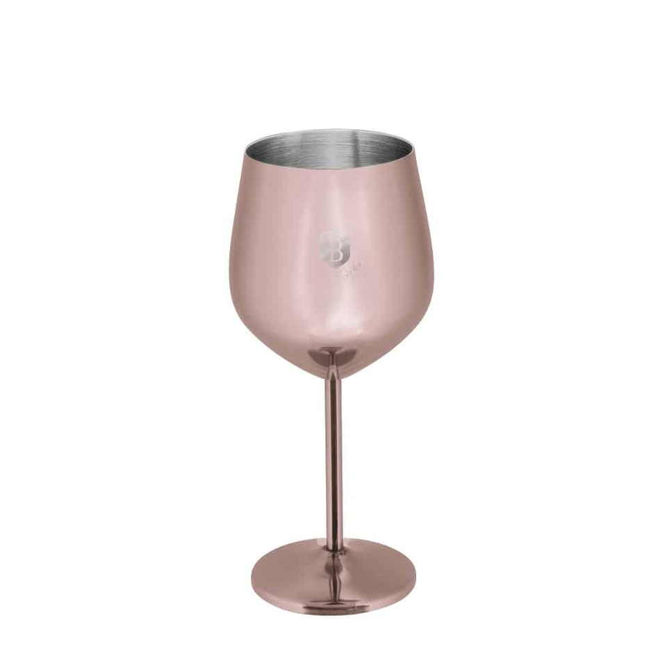 2 pcs metal wine glass set Berlinger Haus BH8658
