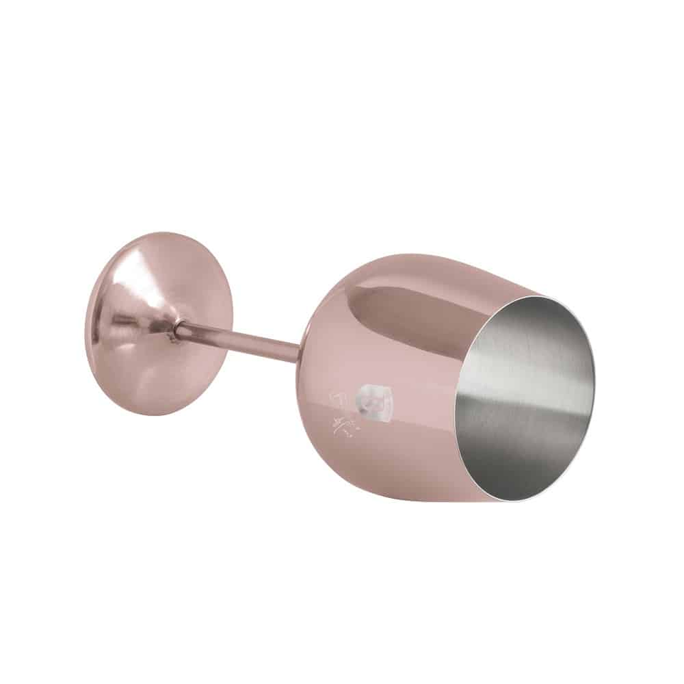 2 pcs metal wine glass set Berlinger Haus BH8658