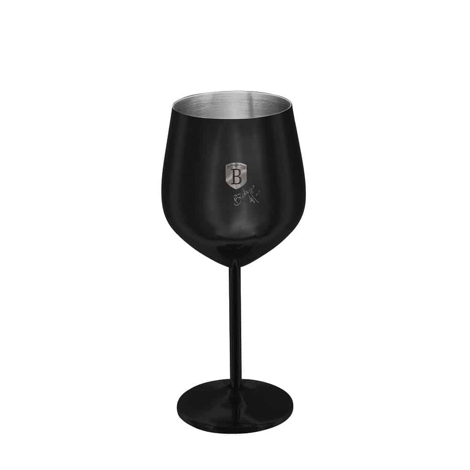 2 pcs metal wine glass set Berlinger Haus BH8660
