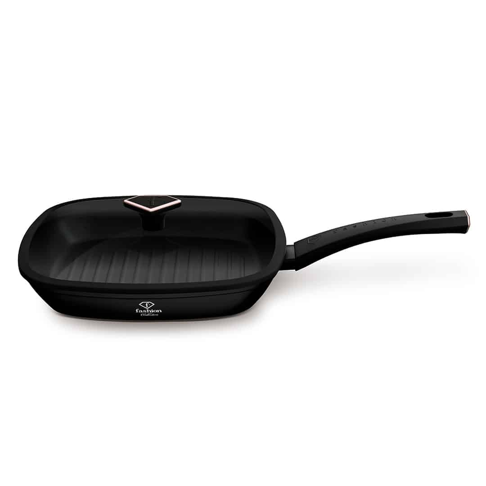 Grill Pan with Lid 28 cm Fashion by Berlinger Haus FTV0034