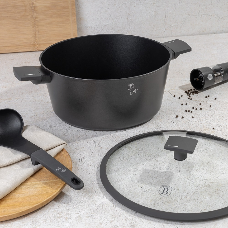 Casserole with lid, 30 cm Berlinger Haus BH8133 Anthracite