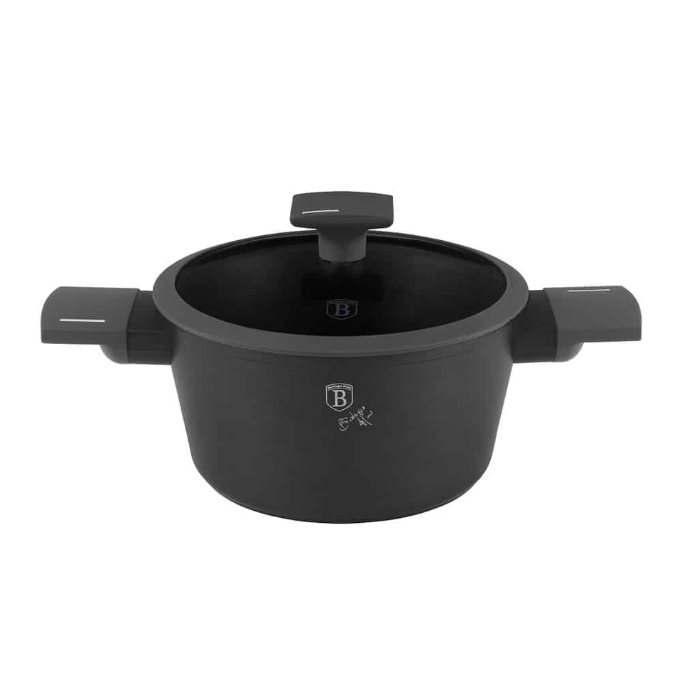 Casserole with lid, 20 cm Berlinger Haus BH8130 Anthracite