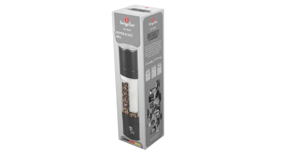 2 in 1 pepper and salt mill Berlinger Haus BH8582 Anthracite
