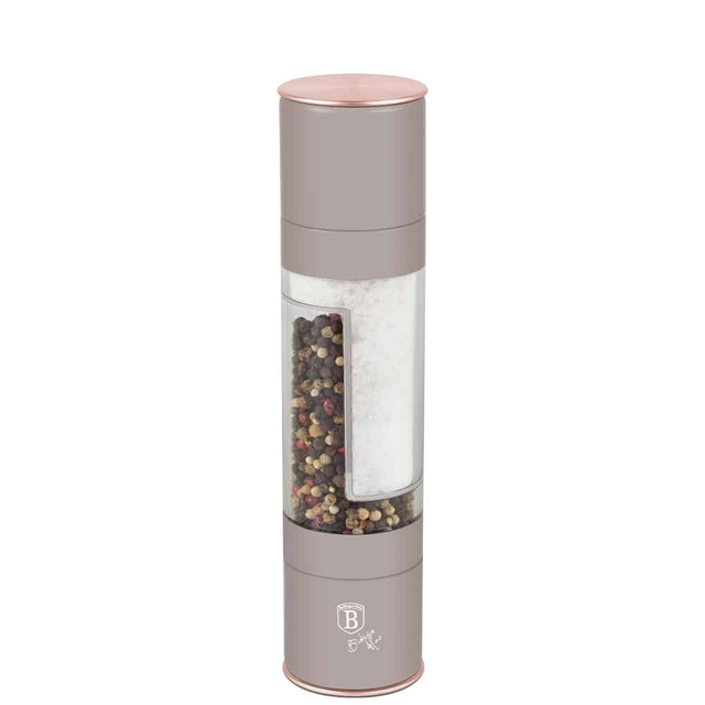 2 in 1 pepper and salt mill Berlinger Haus BH8579 Taupe