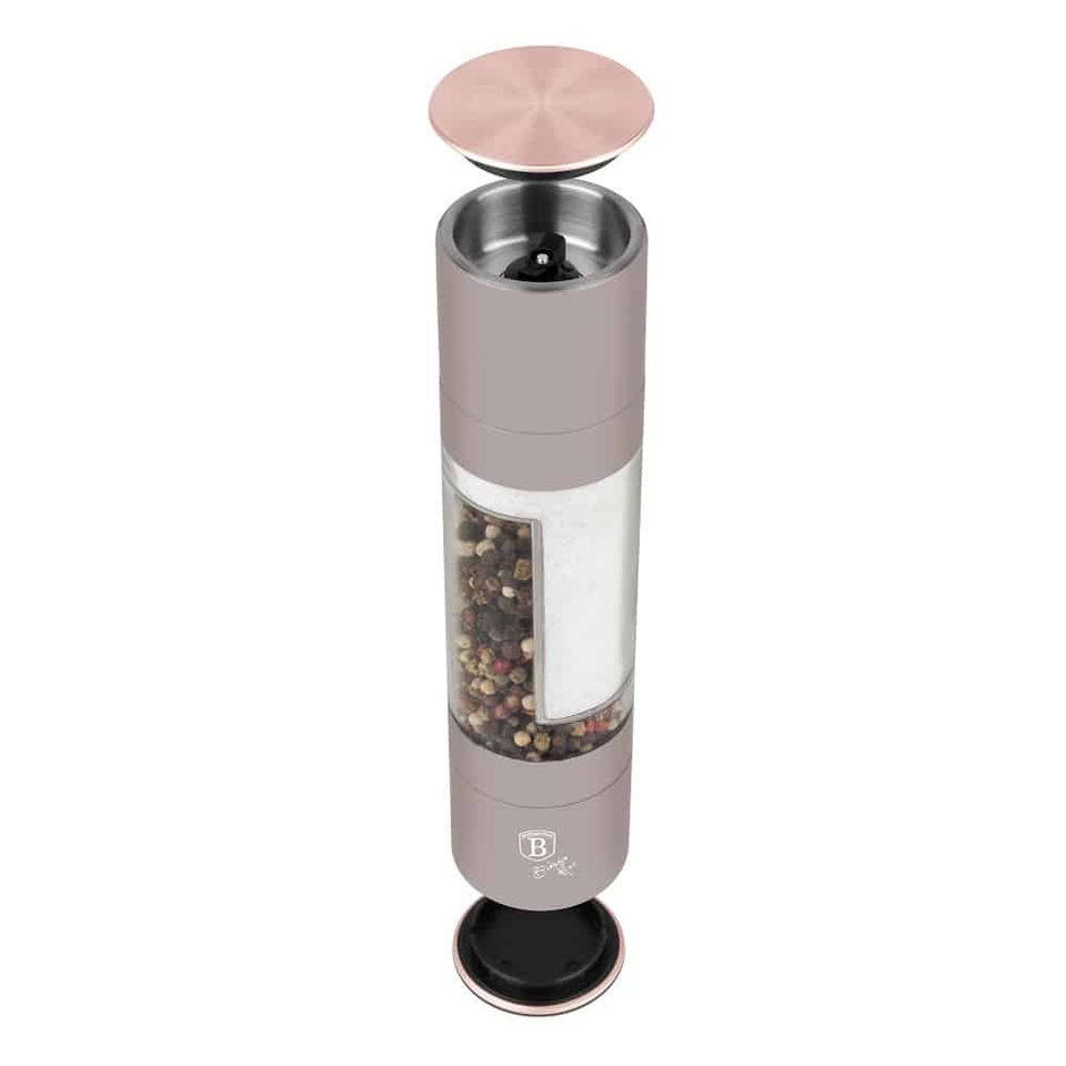 2 in 1 pepper and salt mill Berlinger Haus BH8579 Taupe