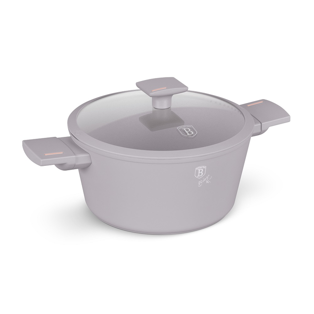 Casserole with lid, 24 cm Berlinger Haus BH8101 Taupe