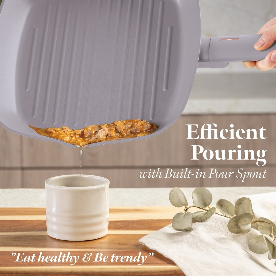 Grill pan, 28 cm Berlinger Haus BH8096 Taupe