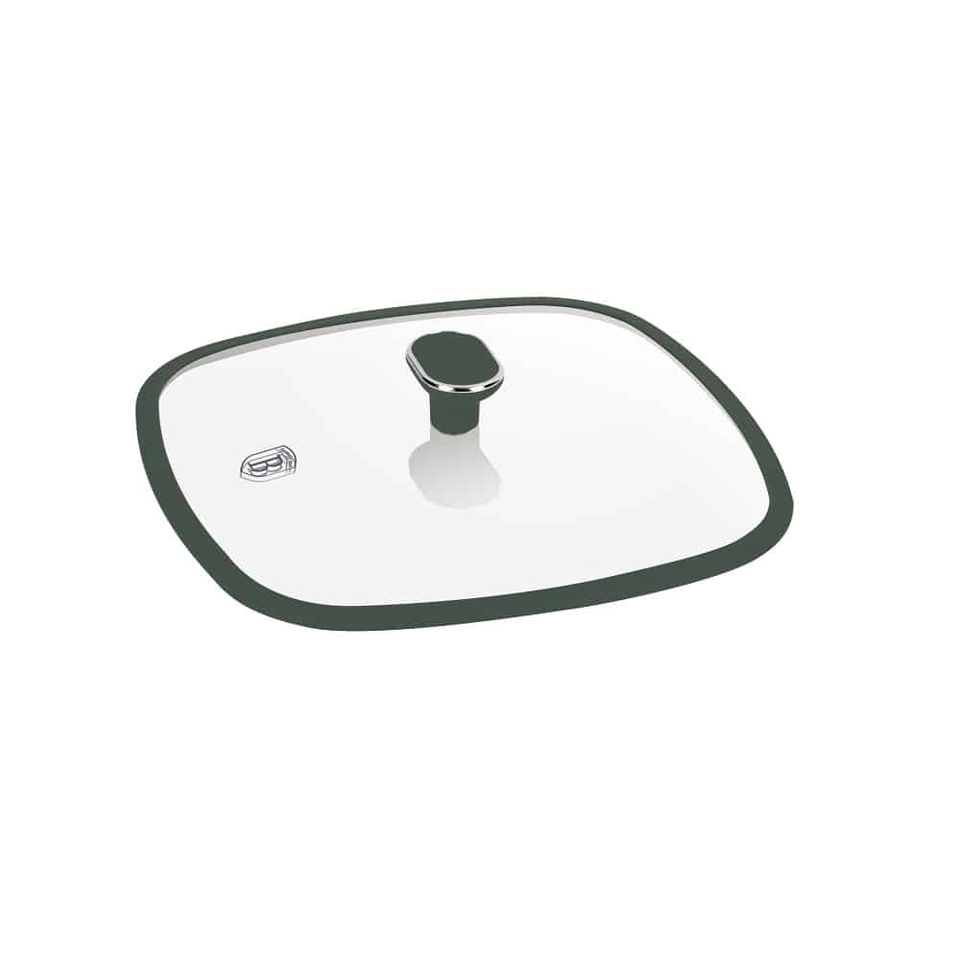 Grill pan with lid, 28 cm Berlinger Haus BH8162 Matte Green