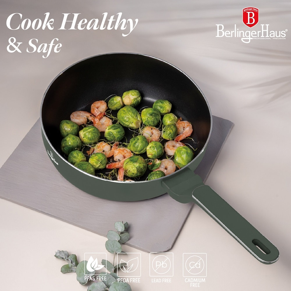 Flip frypan, 26 cm Berlinger Haus BH8156 Matte Green