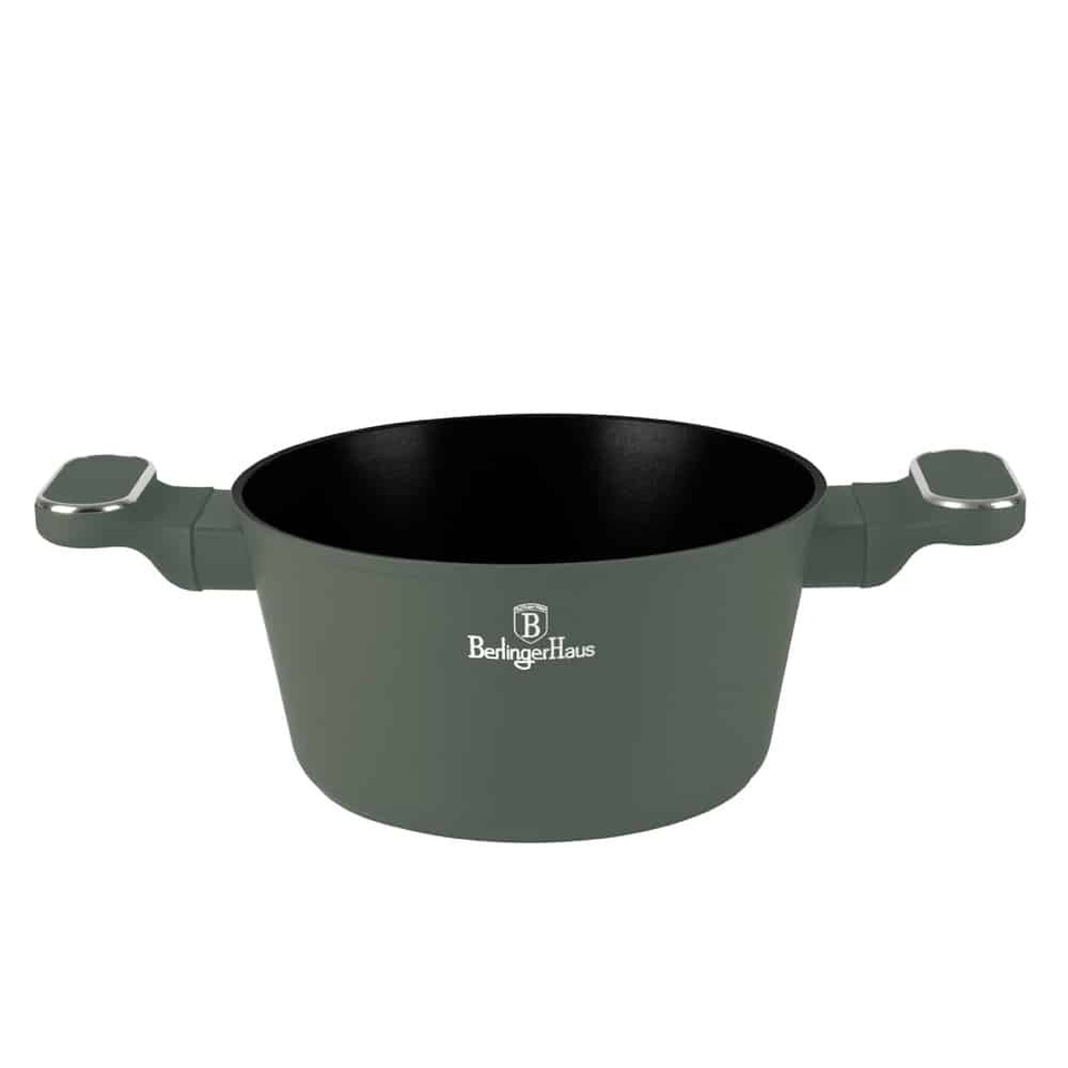 Casserole with lid, 20 cm Berlinger Haus BH8200 Matte Green
