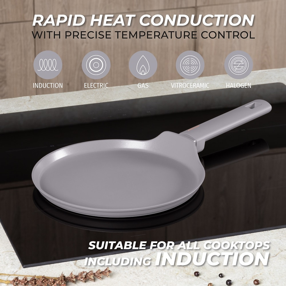 Pancake pan, 25 cm Berlinger Haus BH8085 Taupe
