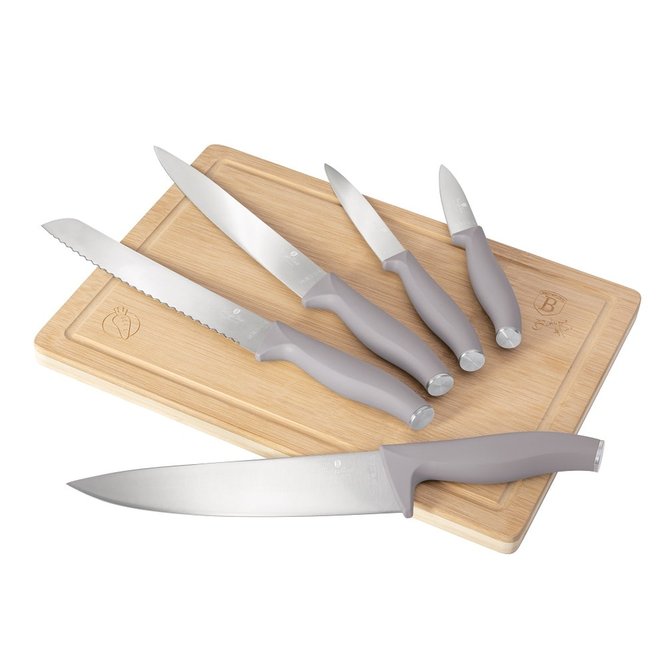 6 pcs knife set Berlinger Haus BH2967 Taupe