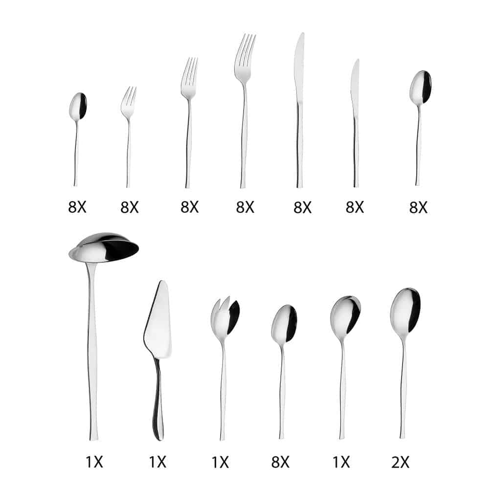 70 pcs cutlery set, mirror Berlinger Haus BH2763