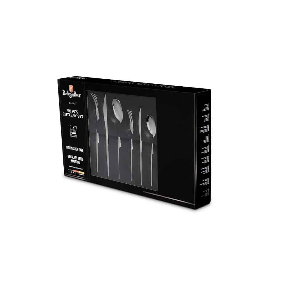 90 pcs cutlery set, mirror Berlinger Haus BH2762