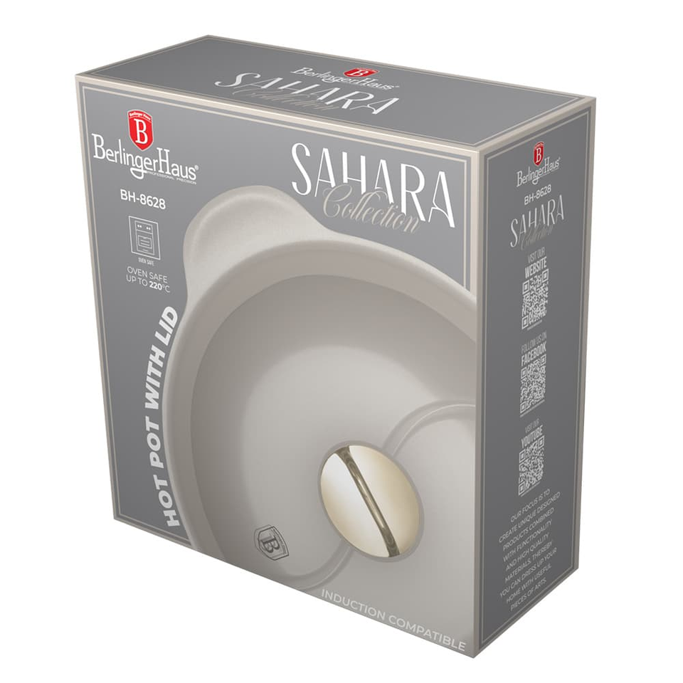 Hot pot with lid, 30 cm Berlinger Haus BH8628 Sahara