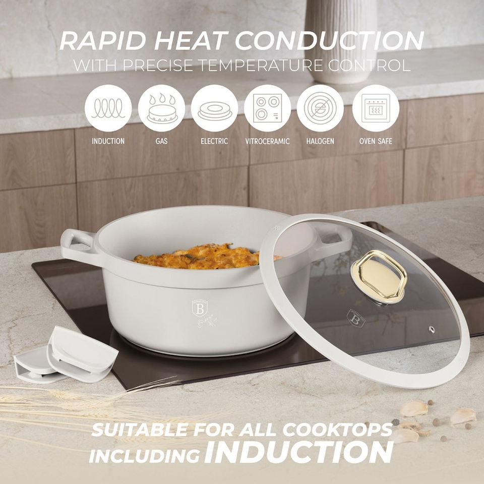 Casserole with lid, 28 cm Berlinger Haus BH7788 Sahara