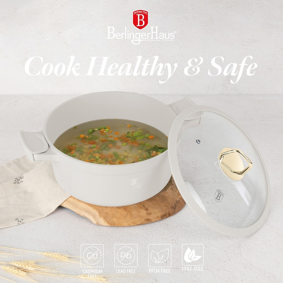Casserole with lid, 28 cm Berlinger Haus BH7788 Sahara