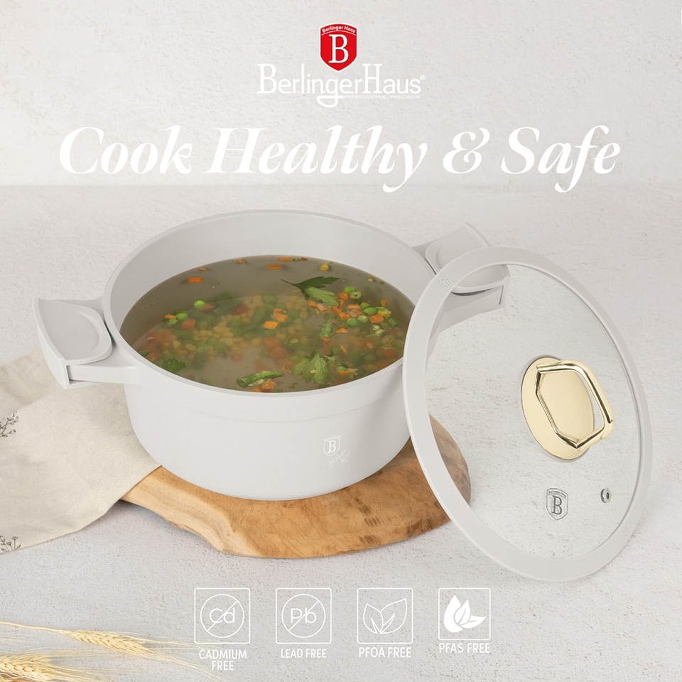 Casserole with lid, 24 cm Berlinger Haus BH7787 Sahara