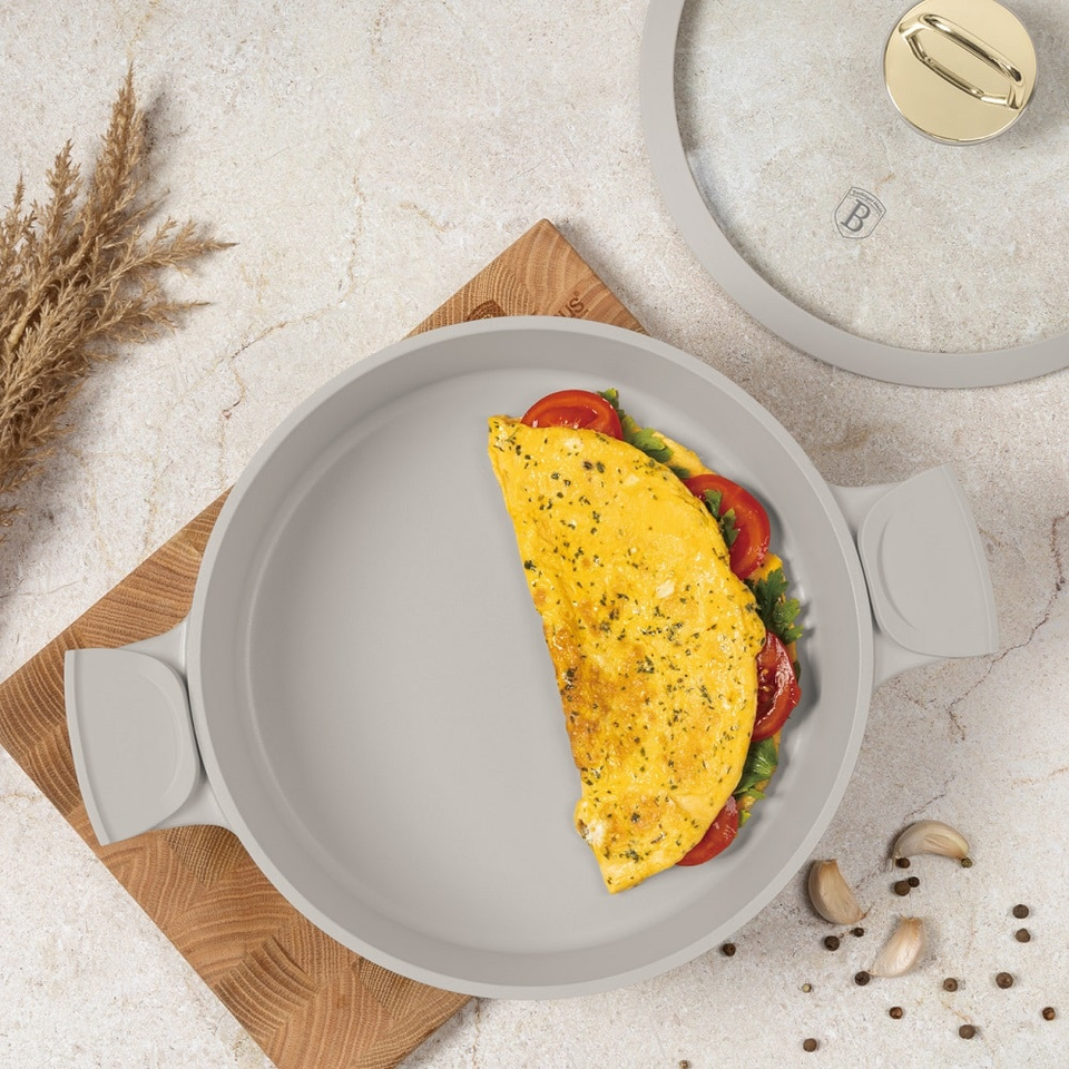 Shallow pot with lid, 28 cm Berlinger Haus BH7785 Sahara