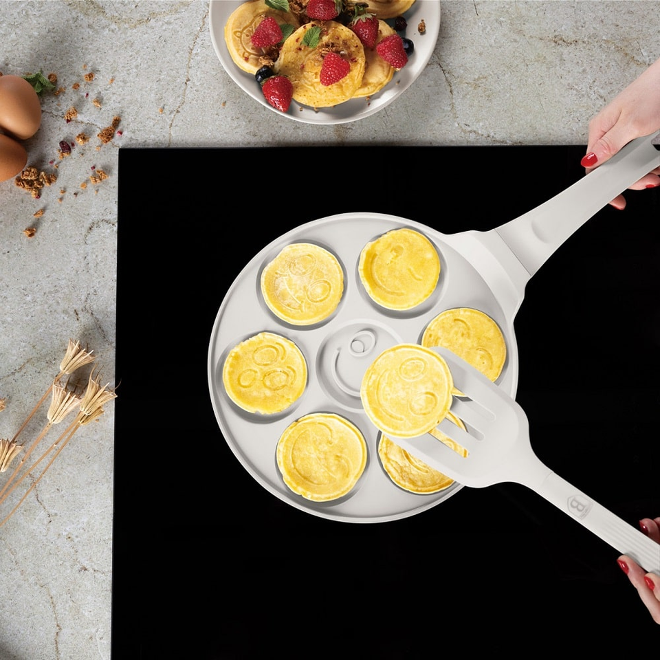 7 holes emoji pancake pan,26 cm Berlinger Haus BH7792 Sahara
