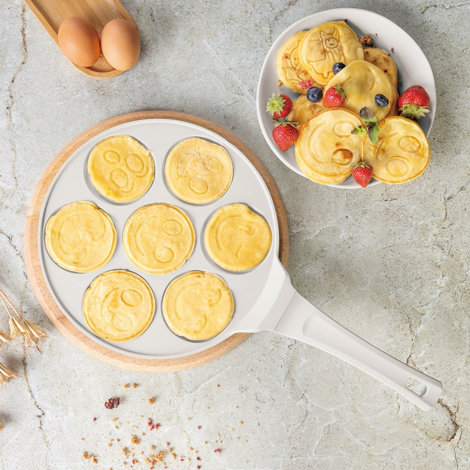 7 holes emoji pancake pan,26 cm Berlinger Haus BH7792 Sahara