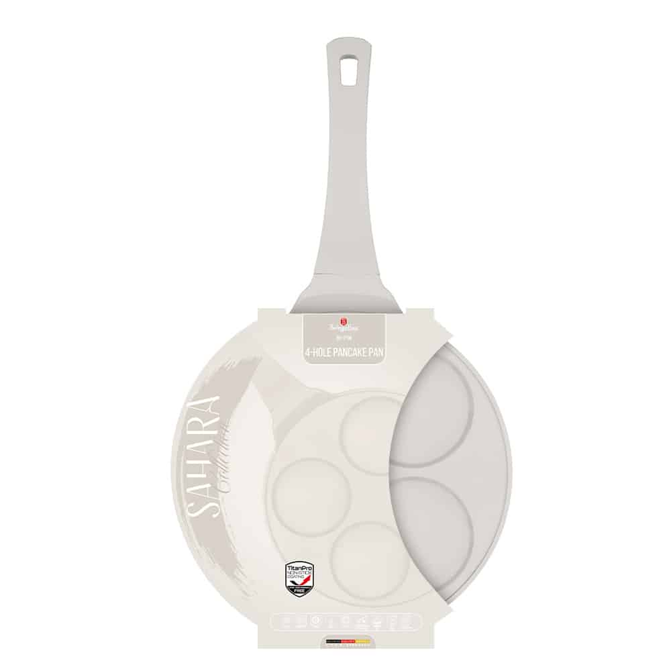 4 holes blank pancake pan,26 cm Berlinger Haus BH7796