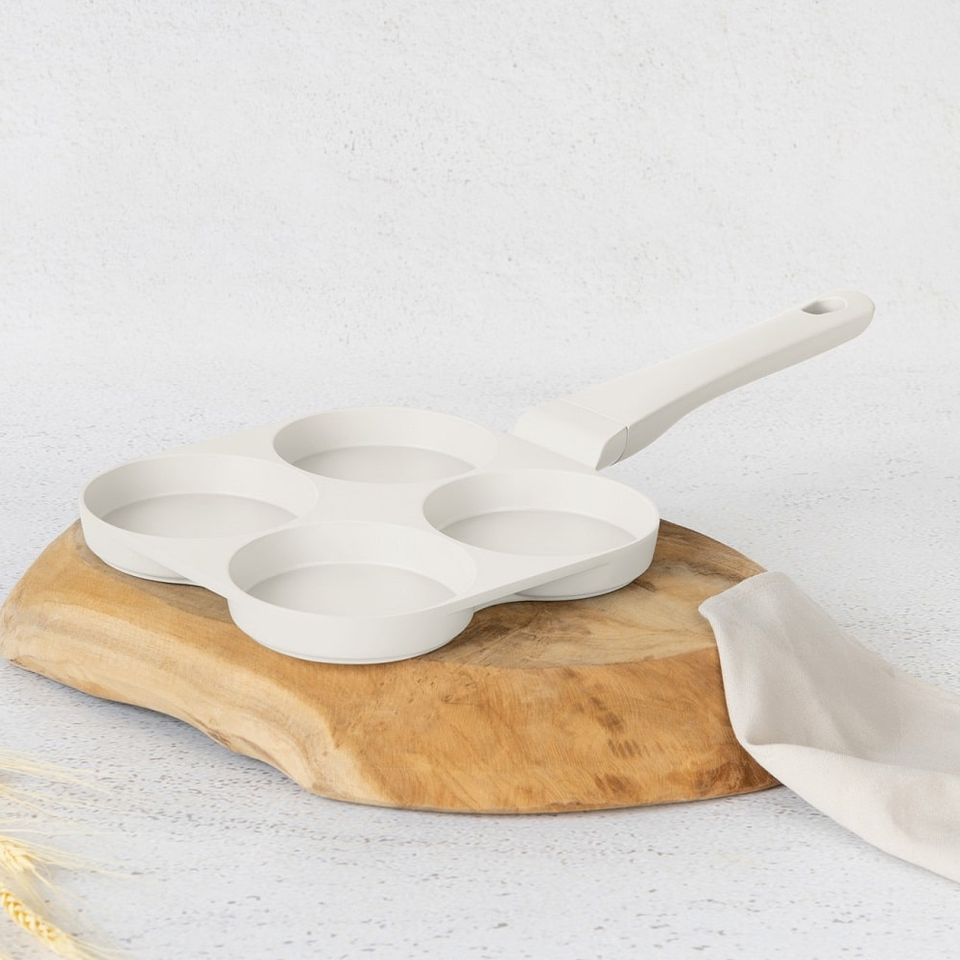 4 holes blank hamburger pan,20 cm Berlinger Haus BH7798