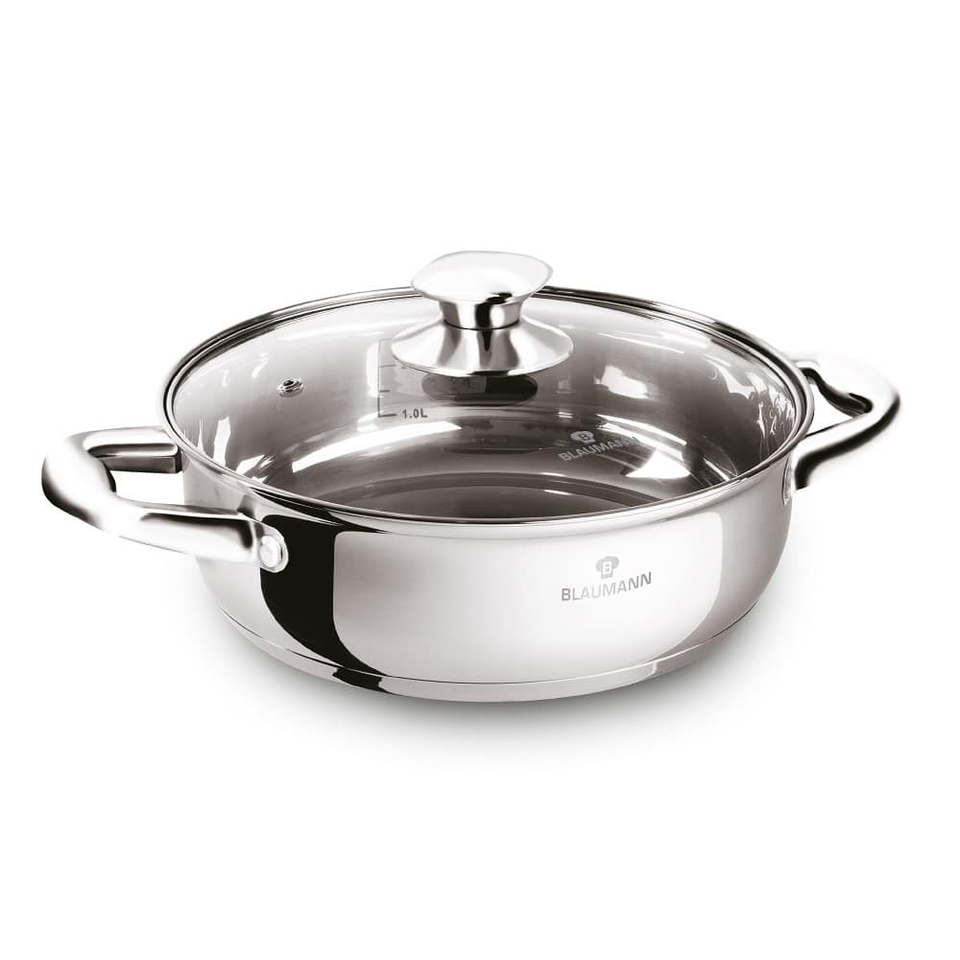 Shallow pot with lid, 22 cm Blaumann BL3865
