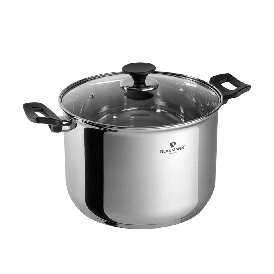 Blaumann Stock Pot with Lid BL3824 – 24 cm