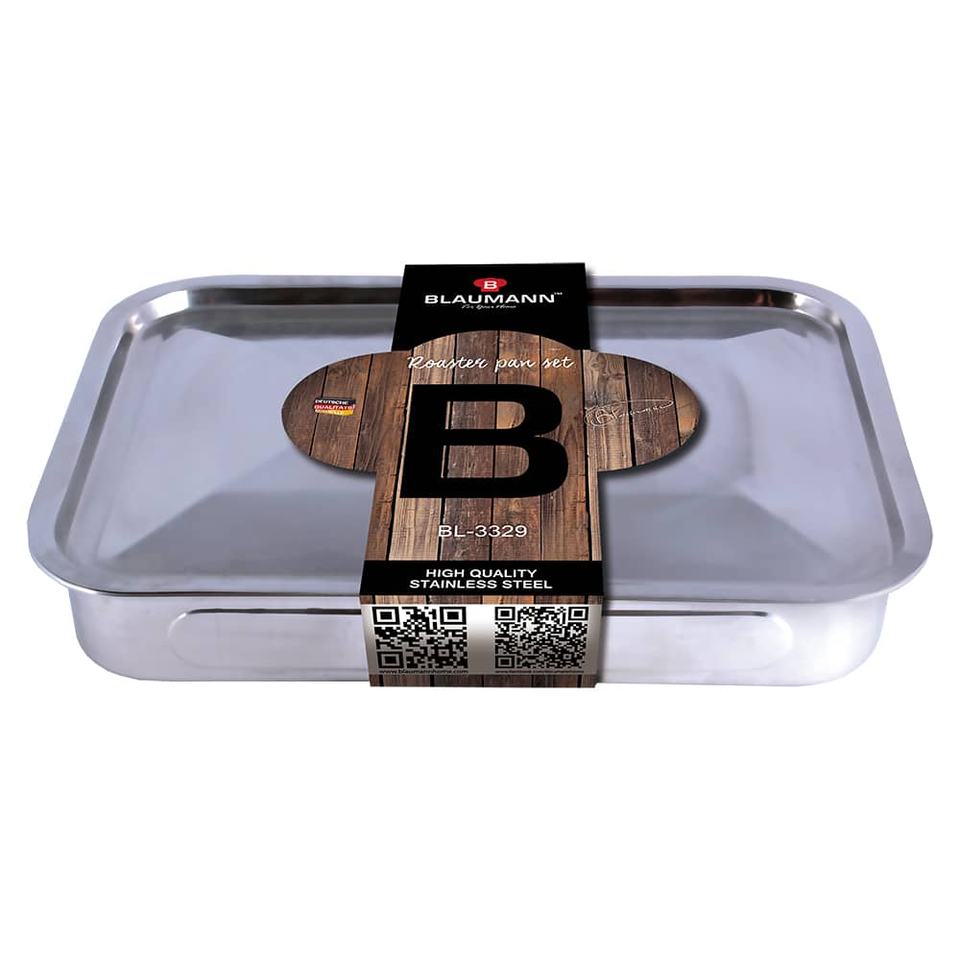 Roaster pan set with grill and cover Blaumann BL3329