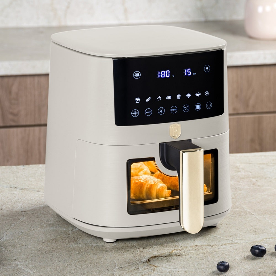 Air fryer, 5 L, visible window Berlinger Haus BH9490 Sahara