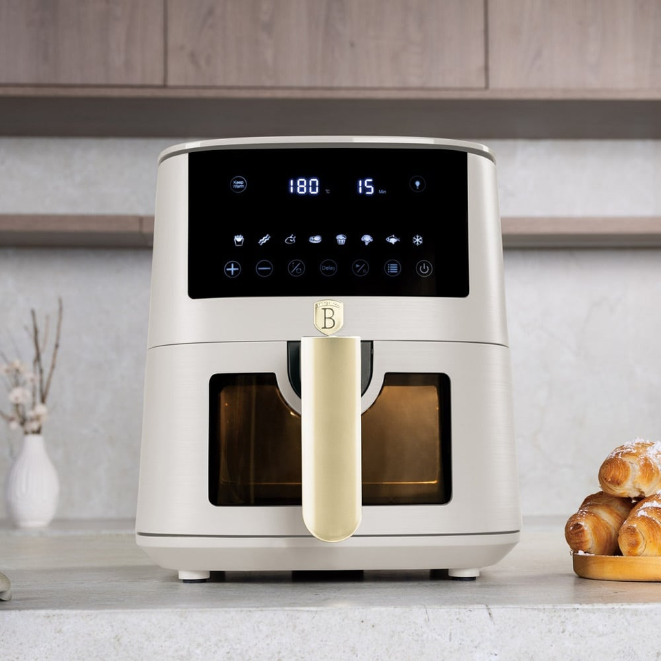 Air fryer, 5 L, visible window Berlinger Haus BH9490 Sahara