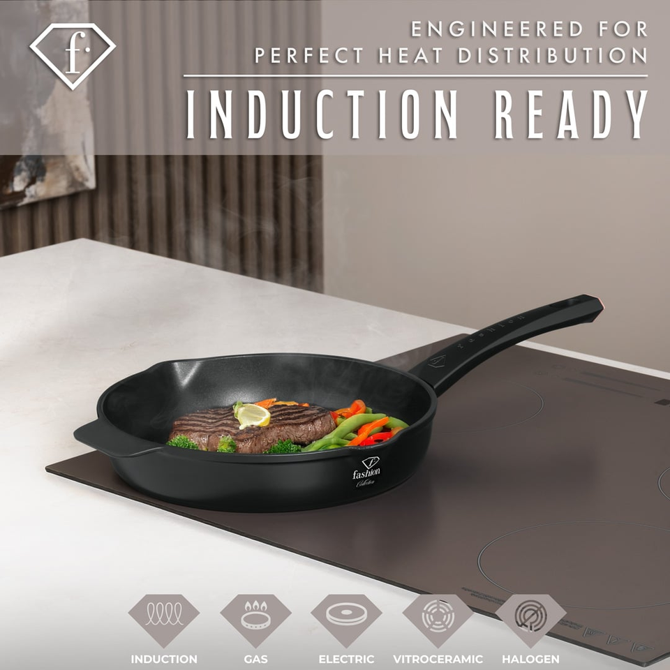 Round Grill Pan 26 cm Fashion by Berlinger Haus FTV0043