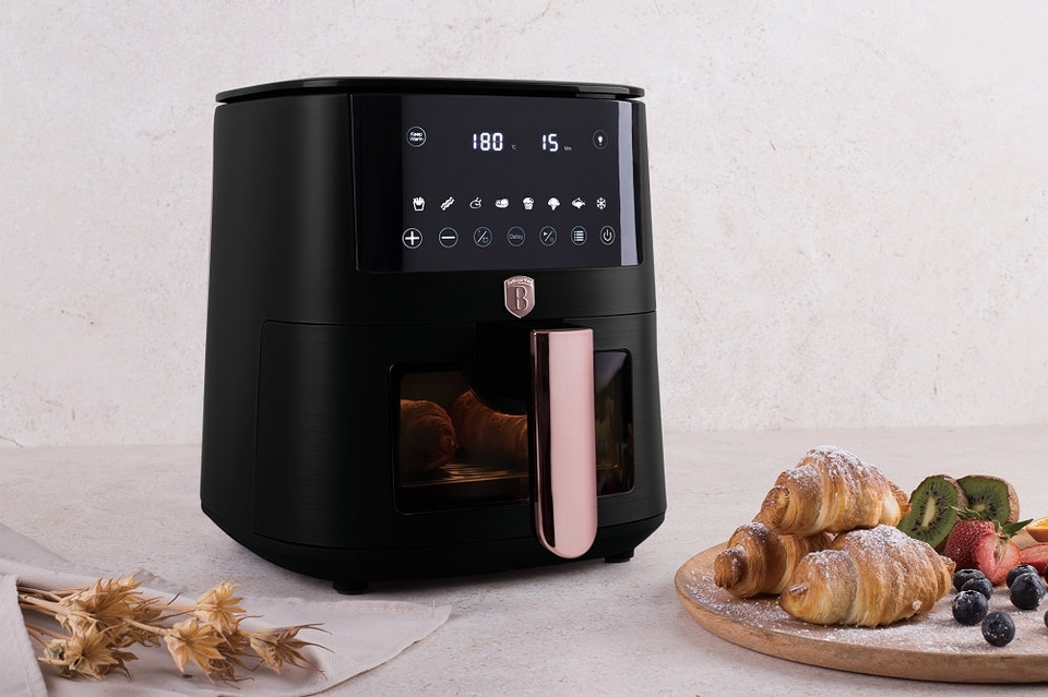 Air fryer, 5 L, visible window Berlinger Haus BH9488