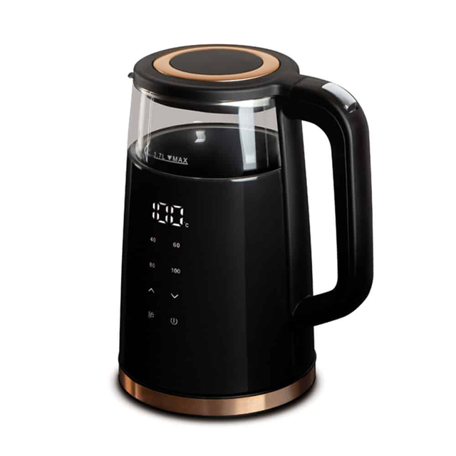 Digital electric kettle Berlinger Haus BH9477 Black Rose