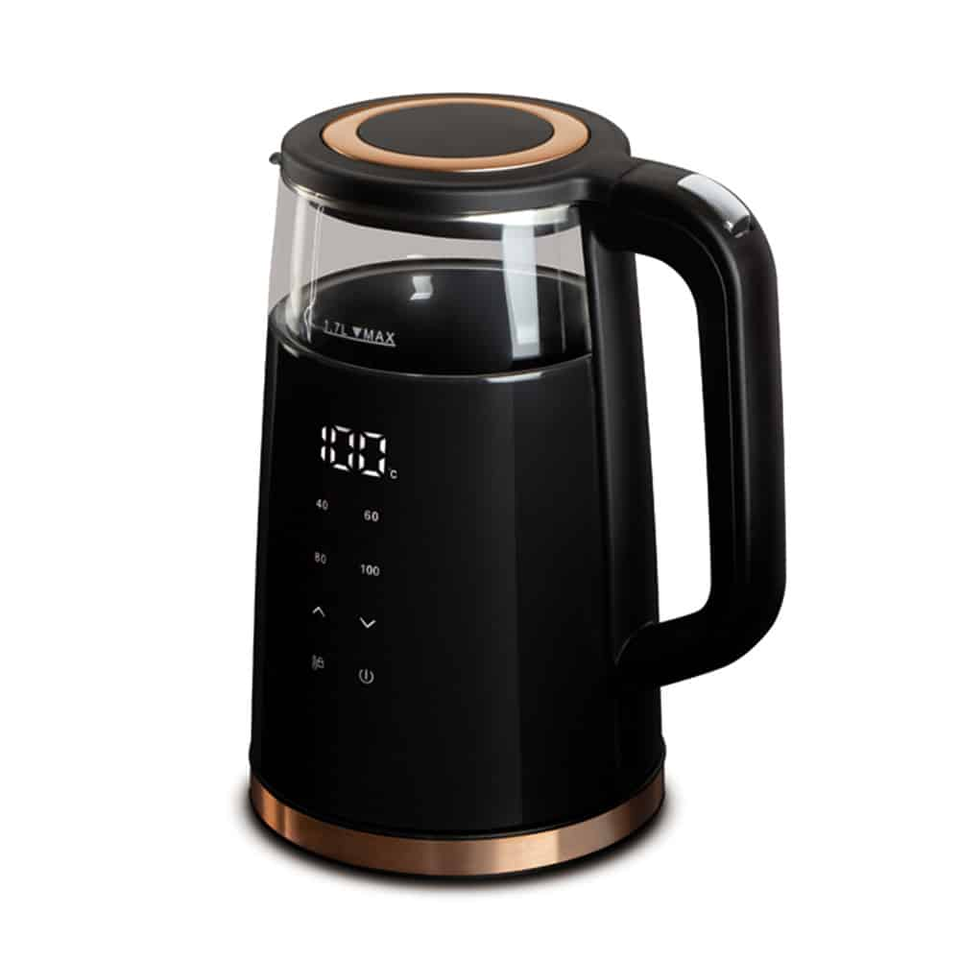 Digital electric kettle Berlinger Haus BH9477 Black Rose