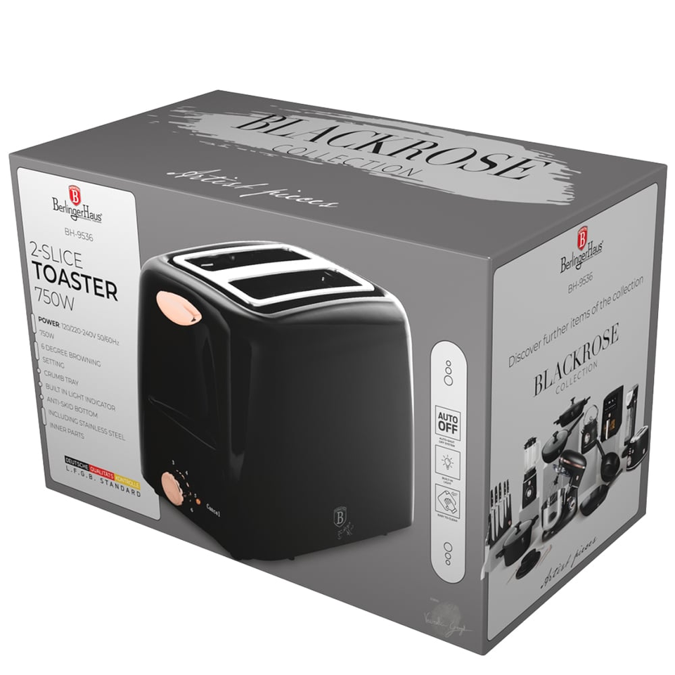 Toaster Berlinger Haus BH9536 Black Rose
