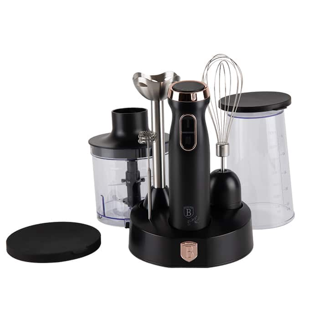 6 pcs hand blender set Berlinger Haus BH9561 Black Rose