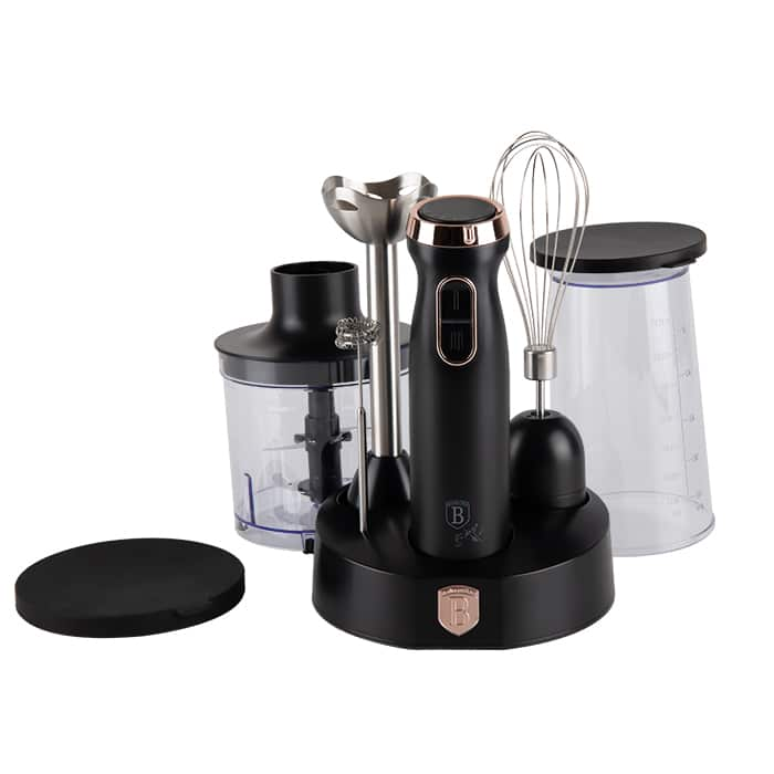 6 pcs hand blender set Berlinger Haus BH9561 Black Rose
