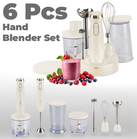 6 pcs hand blender set Berlinger Haus BH9564 Sahara