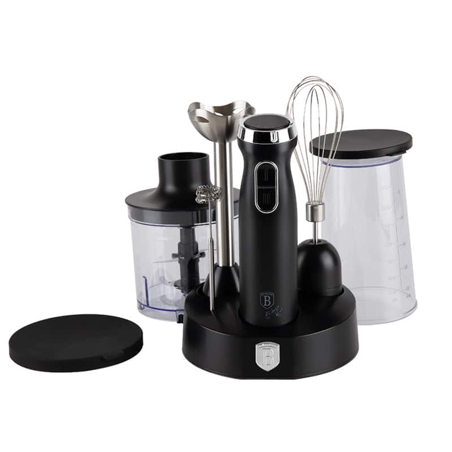6 pcs hand blender set Berlinger Haus BH9597 Matte Black