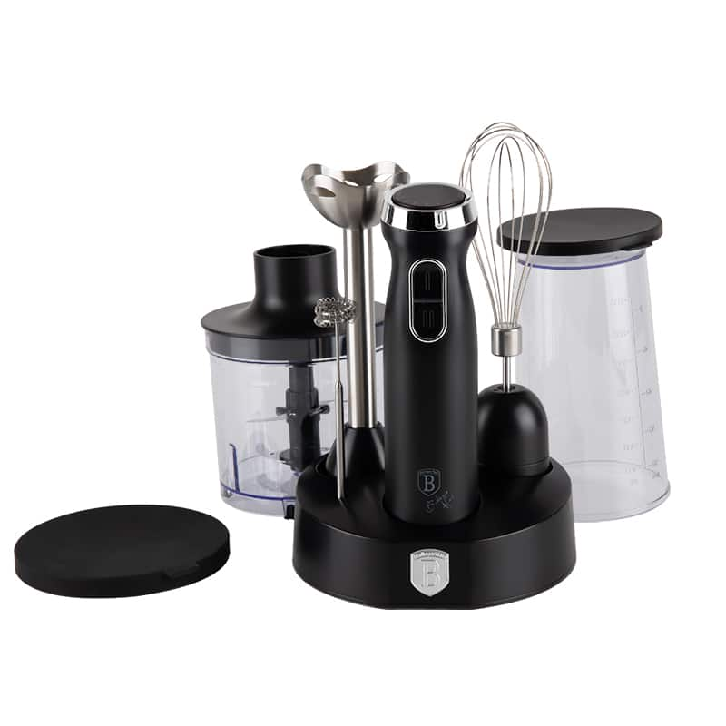 6 pcs hand blender set Berlinger Haus BH9597 Matte Black