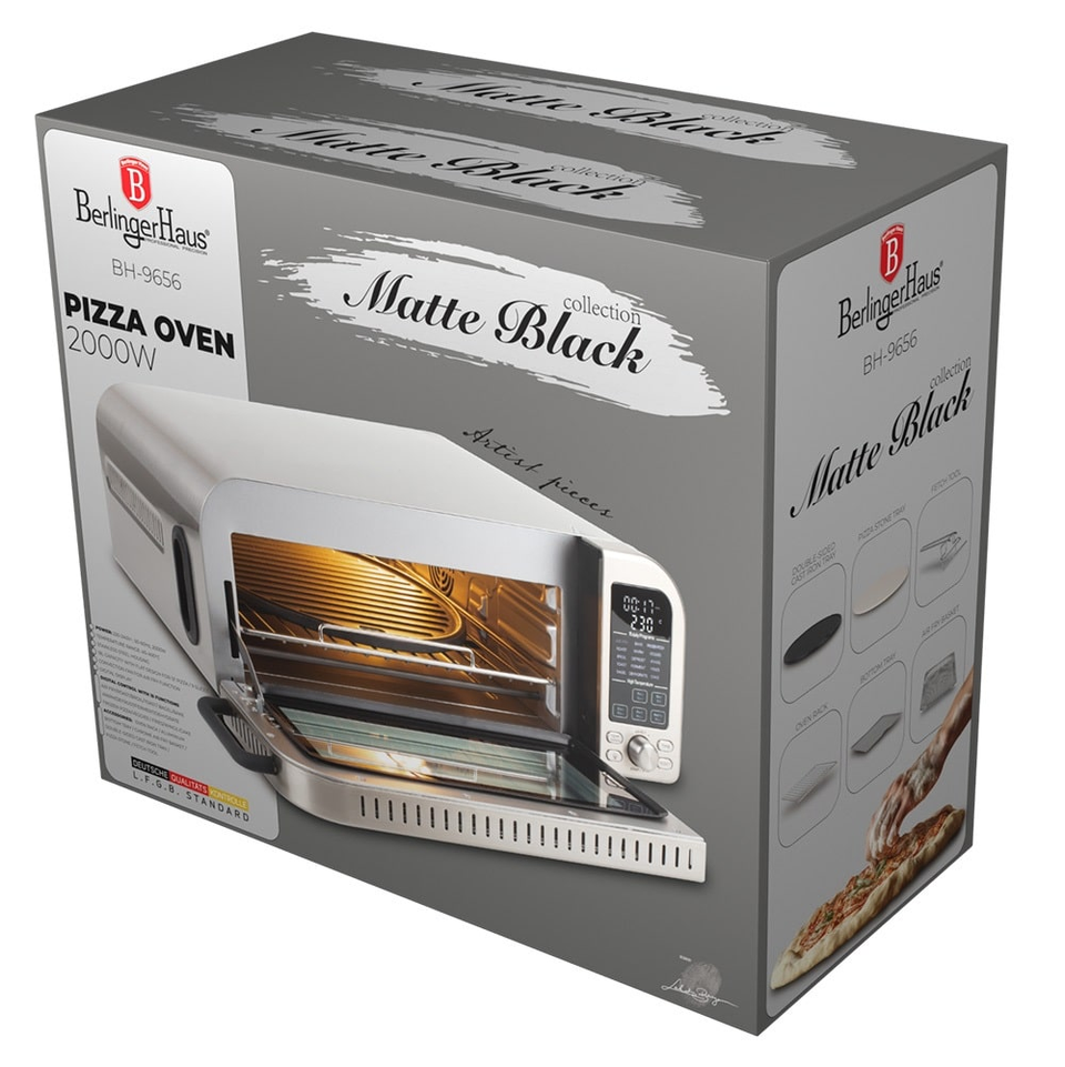 Pizza oven Berlinger Haus BH9656 Stainless Steel