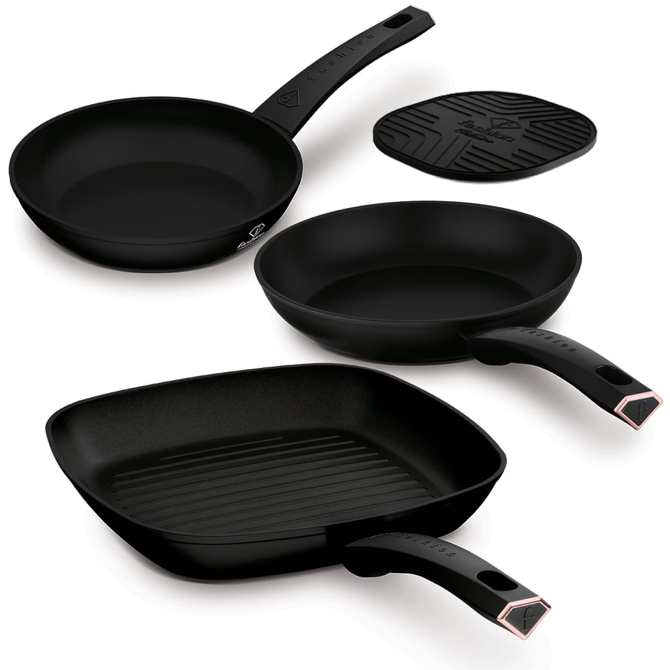 4-Piece Frypan Set Fashion by Berlinger Haus FTV0045