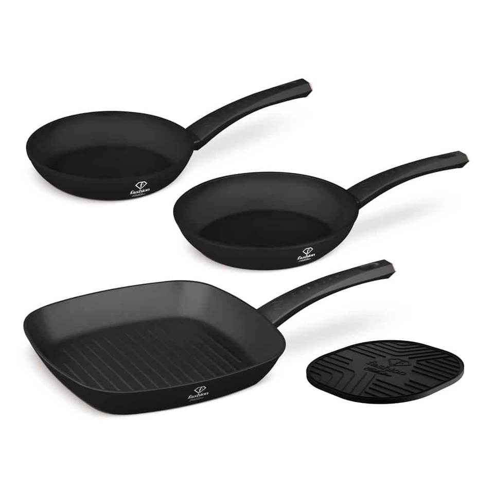 4-Piece Frypan Set Fashion by Berlinger Haus FTV0045