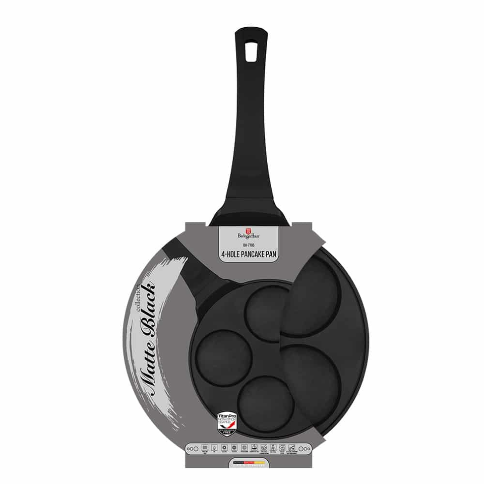 4 holes blank pancake pan, 26 cm Berlinger Haus BH7795